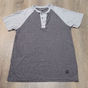 Levi's Grey Henley, size small